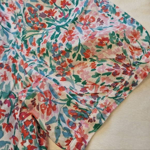 J Crew Linen Blend Top - Picture 5 of 13